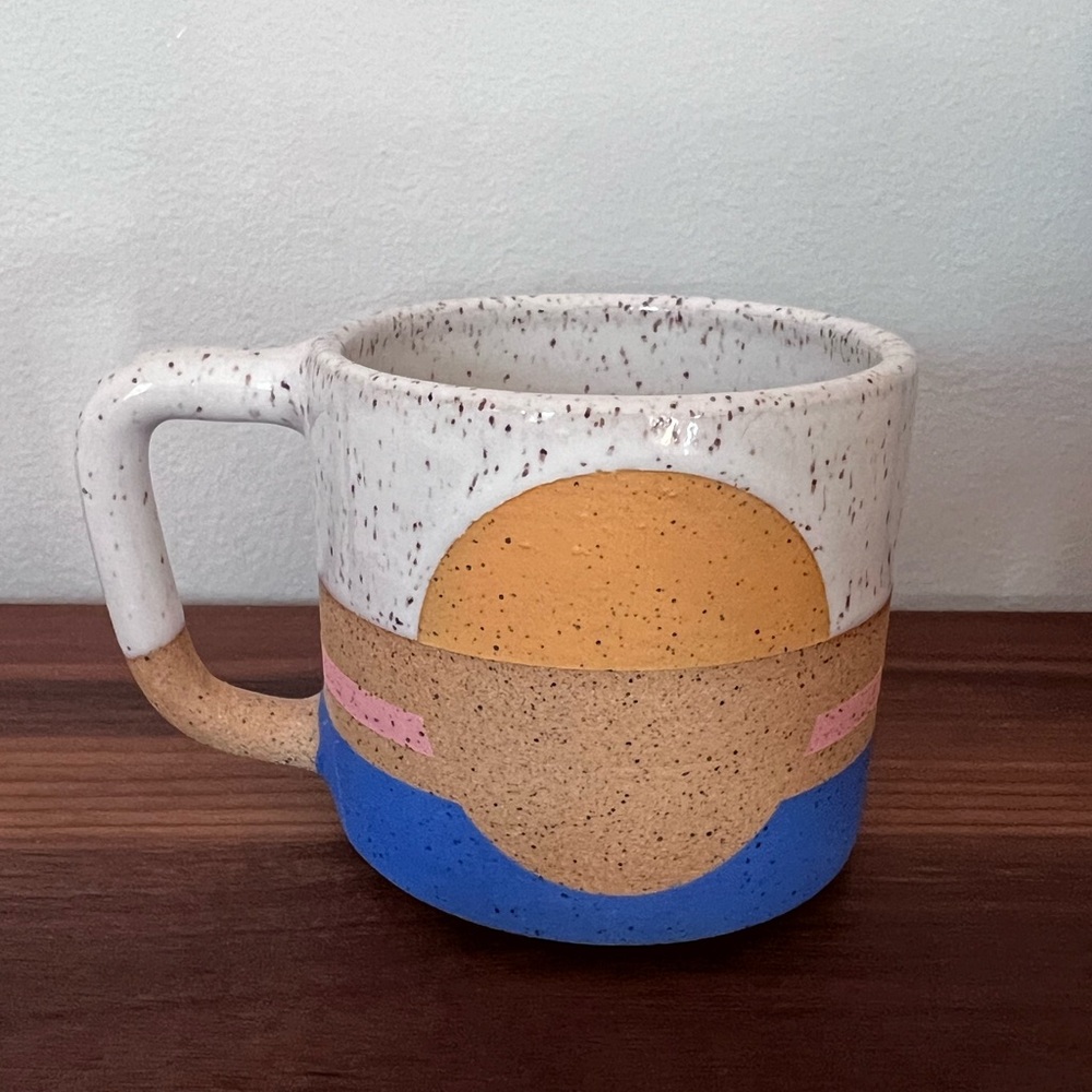 Mary Carroll 12oz ceramic mug. Brand new, never used.